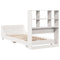 vidaXL Bed Frame without Mattress White 90x200 cm Solid Wood Pine