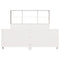 vidaXL Bed Frame without Mattress White 120x190 cm Small Double Solid Wood Pine