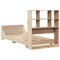 vidaXL Bed Frame without Mattress 90x190 cm Single Solid Wood Pine