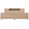 vidaXL Bed Frame without Mattress 180x200 cm Super King Solid Wood Pine