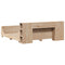 vidaXL Bed Frame without Mattress 180x200 cm Super King Solid Wood Pine