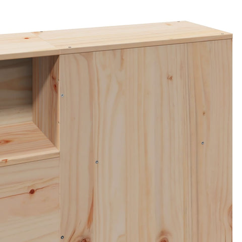 vidaXL Bed Frame without Mattress 180x200 cm Super King Solid Wood Pine