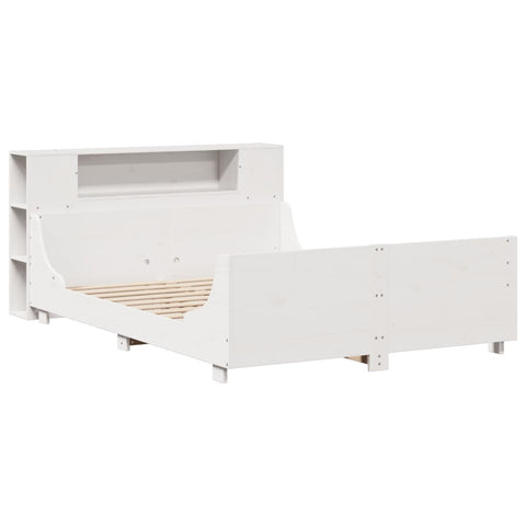 vidaXL Bed Frame without Mattress White 160x200 cm Solid Wood Pine