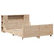 vidaXL Bed Frame without Mattress 140x200 cm Solid Wood Pine