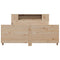 vidaXL Bed Frame without Mattress 140x200 cm Solid Wood Pine