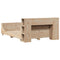 vidaXL Bed Frame without Mattress 140x200 cm Solid Wood Pine
