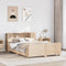 vidaXL Bed Frame without Mattress 140x200 cm Solid Wood Pine
