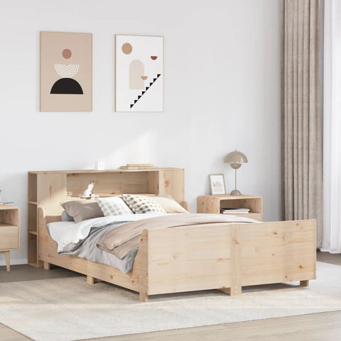 vidaXL Bed Frame without Mattress 120x200 cm Solid Wood Pine