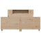 vidaXL Bed Frame without Mattress 140x190 cm Solid Wood Pine