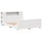 vidaXL Bed Frame without Mattress White 135x190 cm Double Solid Wood Pine
