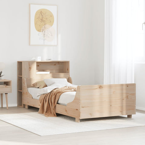 vidaXL Bed Frame without Mattress 90x200 cm Solid Wood Pine