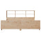 vidaXL Bookcase Bed without Mattress 180x200 cm Super King Solid Wood