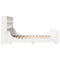 vidaXL Bookcase Bed without Mattress White 180x200 cm Super King Solid Wood