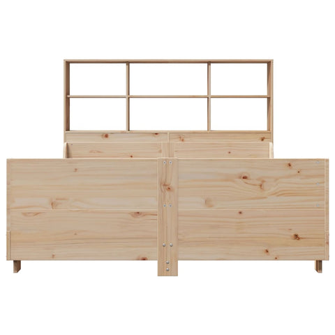 vidaXL Bookcase Bed without Mattress 160x200 cm Solid Wood