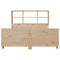 vidaXL Bookcase Bed without Mattress 160x200 cm Solid Wood