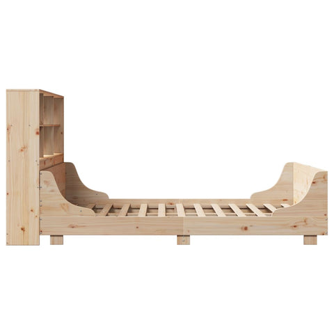 vidaXL Bookcase Bed without Mattress 160x200 cm Solid Wood