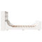 vidaXL Bookcase Bed without Mattress White 160x200 cm Solid Wood