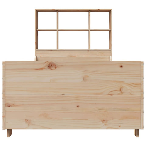 vidaXL Bookcase Bed without Mattress 100x200 cm Solid Wood