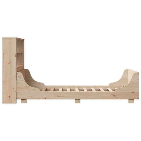 vidaXL Bookcase Bed without Mattress 100x200 cm Solid Wood