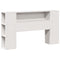 vidaXL Bookcase Bed without Mattress White 150x200 cm King Size Solid Wood