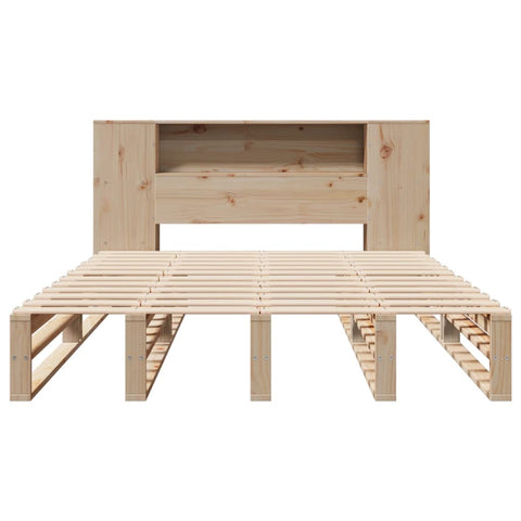 vidaXL Bookcase Bed without Mattress 160x200 cm Solid Wood