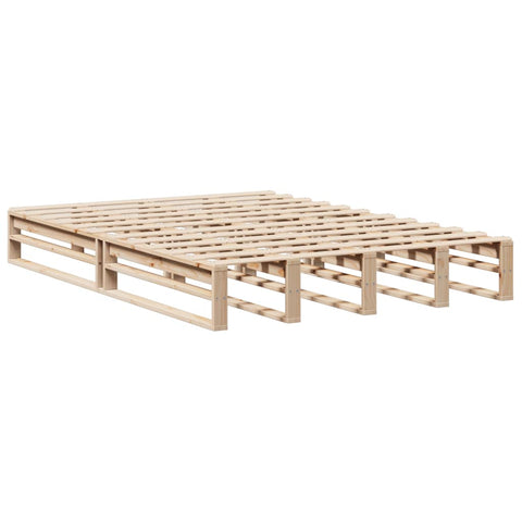 vidaXL Bookcase Bed without Mattress 160x200 cm Solid Wood