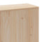 vidaXL Bookcase Bed without Mattress 180x200 cm Super King Solid Wood