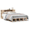 vidaXL Bookcase Bed without Mattress 120x190 cm Small Double Solid Wood