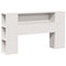 vidaXL Bookcase Bed without Mattress White 120x190 cm Small Double Solid Wood