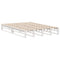 vidaXL Bookcase Bed without Mattress White 120x190 cm Small Double Solid Wood