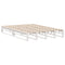 vidaXL Bookcase Bed without Mattress White 140x190 cm Solid Wood