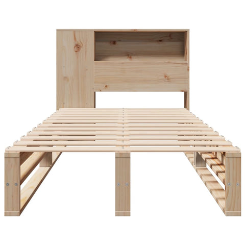 vidaXL Bookcase Bed without Mattress 90x200 cm Solid Wood