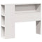 vidaXL Bookcase Bed without Mattress White 90x190 cm Single Solid Wood