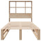 vidaXL Bookcase Bed without Mattress 90x200 cm Solid Wood