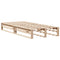 vidaXL Bookcase Bed without Mattress 90x200 cm Solid Wood