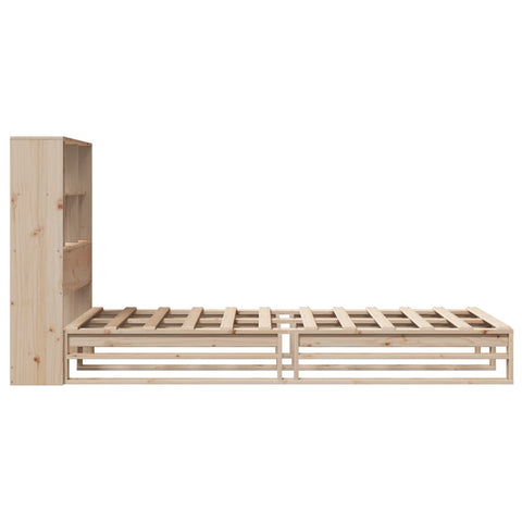 vidaXL Bookcase Bed without Mattress 90x200 cm Solid Wood