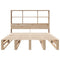 vidaXL Bookcase Bed without Mattress 120x200 cm Solid Wood