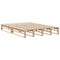vidaXL Bookcase Bed without Mattress 120x200 cm Solid Wood