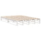 vidaXL Bookcase Bed without Mattress White 140x200 cm Solid Wood