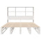 vidaXL Bookcase Bed without Mattress White 160x200 cm Solid Wood