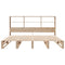vidaXL Bookcase Bed without Mattress 180x200 cm Super King Solid Wood