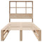 vidaXL Bookcase Bed without Mattress 90x190 cm Single Solid Wood