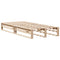 vidaXL Bookcase Bed without Mattress 90x190 cm Single Solid Wood