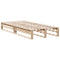 vidaXL Bookcase Bed without Mattress 90x200 cm Solid Wood Pine