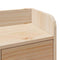vidaXL Bookcase Bed without Mattress 150x200 cm King Size Solid Wood Pine