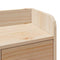 vidaXL Bookcase Bed without Mattress 160x200 cm Solid Wood Pine