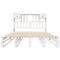 vidaXL Bookcase Bed without Mattress White 160x200 cm Solid Wood Pine