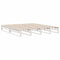 vidaXL Bookcase Bed without Mattress White 180x200 cm Super King Solid Wood Pine