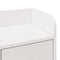 vidaXL Bookcase Bed without Mattress White 180x200 cm Super King Solid Wood Pine