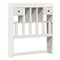 vidaXL Bookcase Bed without Mattress White 75x190 cm Small Single Solid Wood Pine